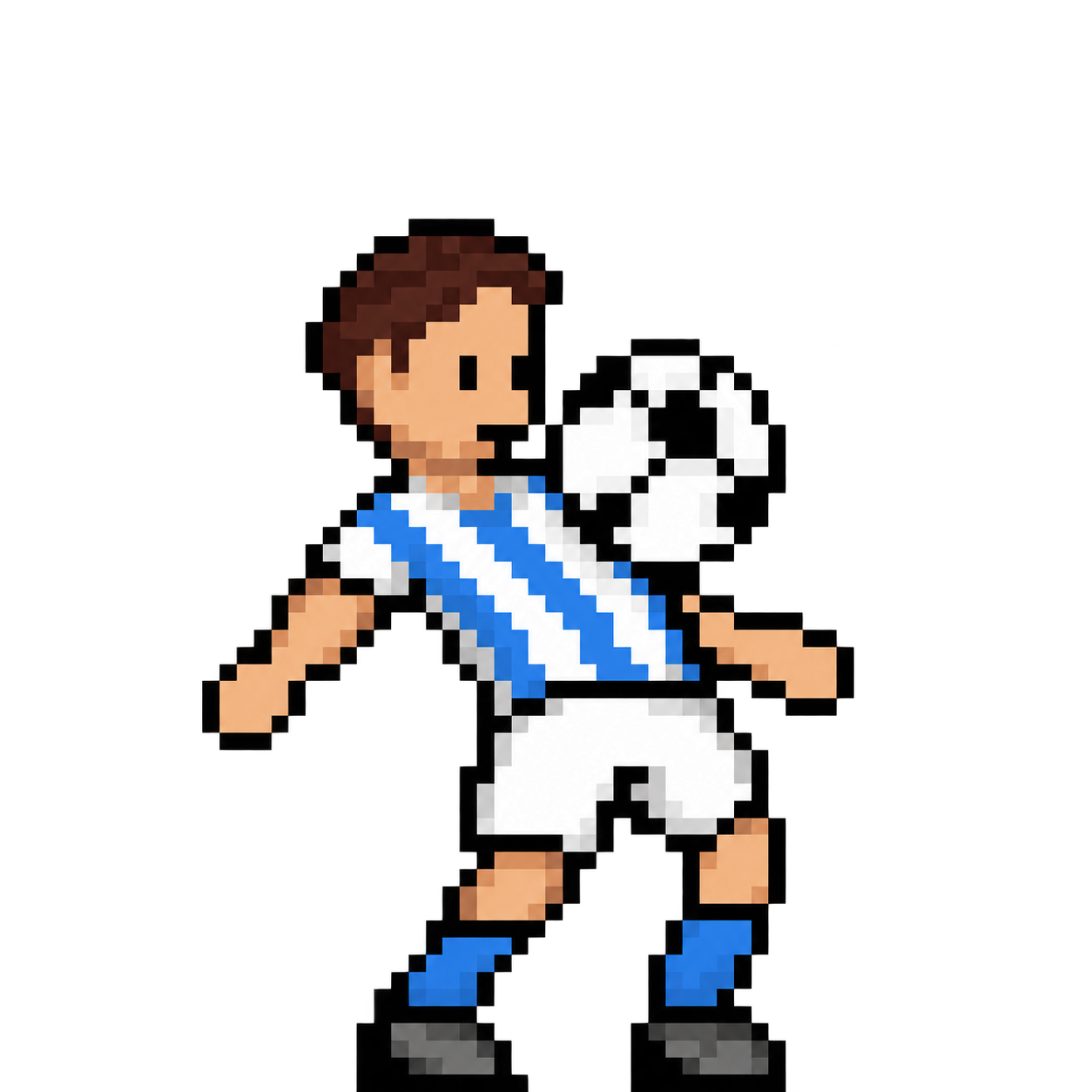 Football Prodigy player controlling a ball